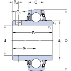 YAR208-2F SKF