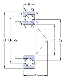 7216BECBJ SKF