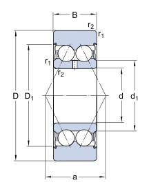 305705C-2Z SKF