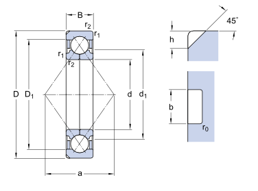 QJ205N2MA/C2L SKF