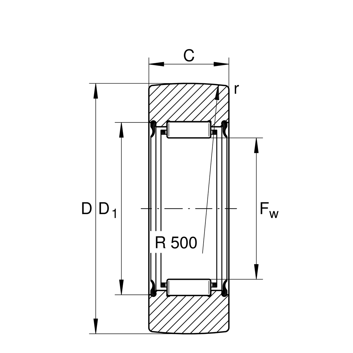 RNA2204-2RS SKF