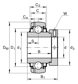 M-UEL206D1 NTN