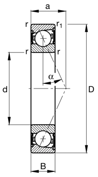 B7205-C-2RSD-T-P4S-UL FAG