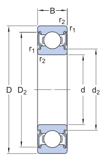 6002-2RSLTN9/HC5C3WT SKF