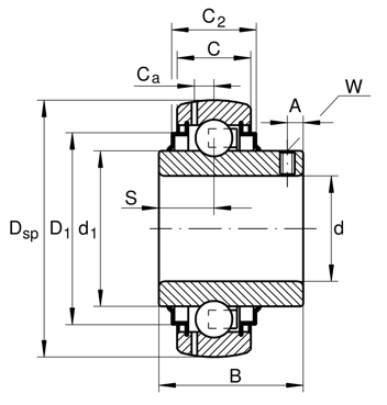 GYE50-XL-KRRB INA