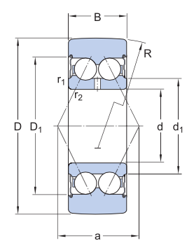 305802C-2Z SKF