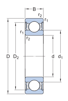 6311-2RS1 SKF