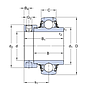 YEL205-2F SKF