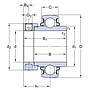 YELAG208-108 SKF